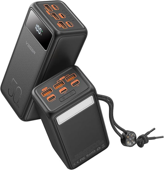 VEGER 50000mAh Power Bank – 20W Fast Charging
