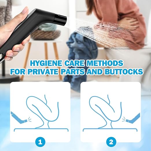 Portable Bidet – Rechargeable Travel Bidet, 2.3L Tank